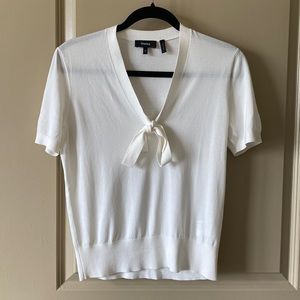 Theory bow neck sweater